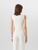 Akris Sleeveless Stretch-Silk Knit Top in Ecru