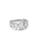 Jade Trau Platinum Graduating Envoy Band Ring, Size 6