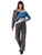 Mia Fratino Rhea Vee V-neck in Blue Mix Silver