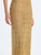 *VIRTUAL TRUNK SHOW* Oscar de la Renta Strapless Beaded Plaid Embroidered Gown