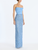 *VIRTUAL TRUNK SHOW* Oscar de la Renta Strapless Feather Ruffle Embroidered Gown