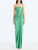 *VIRTUAL TRUNK SHOW* Oscar de la Renta Strapless Shantung Moire Jacquard Gown