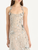 *VIRTUAL TRUNK SHOW* Oscar de la Renta Halter Neck Sequin Mini Floral Vines Embroidered Gown
