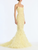 *VIRTUAL TRUNK SHOW* Oscar de la Renta Strapless Feather Ruffle Embroidered Gown