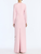 *VIRTUAL TRUNK SHOW* Oscar de la Renta Long Sleeve Metallic Threadwork Floral Embroidered Caftan