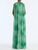 *VIRTUAL TRUNK SHOW* Oscar de la Renta Sleeveless Textured Chiffon Caftan
