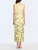 *VIRTUAL TRUNK SHOW* Oscar de la Renta Sleeveless Pears Floral Degrade Satin Cocktail Dress