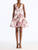 *VIRTUAL TRUNK SHOW* Oscar de la Renta Sleeveless Calla Chine Bubble Hem Cocktail Dress