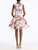 *VIRTUAL TRUNK SHOW* Oscar de la Renta Sleeveless Calla Chine Bubble Hem Cocktail Dress
