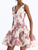*VIRTUAL TRUNK SHOW* Oscar de la Renta Sleeveless Calla Chine Bubble Hem Cocktail Dress
