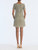 *VIRTUAL TRUNK SHOW* Oscar de la Renta Short Sleeve Floral Grid Shine Embroidered Cocktail Dress