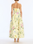 *VIRTUAL TRUNK SHOW* Oscar de la Renta Strapless Alpine Meadow Allover Faille Cocktail Dress