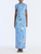 *VIRTUAL TRUNK SHOW* Oscar de la Renta Short Sleeve Alpine Meadow Allover Jersey Dress