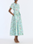 *VIRTUAL TRUNK SHOW* Oscar de la Renta Short Sleeve Alpine Meadow Allover Cotton Day Dress