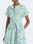 *VIRTUAL TRUNK SHOW* Oscar de la Renta Short Sleeve Alpine Meadow Allover Cotton Day Dress