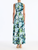 *VIRTUAL TRUNK SHOW* Oscar de la Renta Sleeveless Calla Lillies Milano Jersey Day Dress