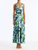 *VIRTUAL TRUNK SHOW* Oscar de la Renta Sleeveless Calla Lillies Milano Jersey Day Dress