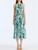 *VIRTUAL TRUNK SHOW* Oscar de la Renta Sleeveless Calla Lilies Silk Chiffon Day Dress
