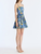 *VIRTUAL TRUNK SHOW* Oscar de la Renta Sleeveless Pear Allover Cotton Poplin Day Dress