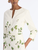 *VIRTUAL TRUNK SHOW* Oscar de la Renta Midi Sleeve Pearl Floral Degrade Poplin Day Dress