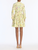 *VIRTUAL TRUNK SHOW* Oscar de la Renta Long Sleeve Alpine Meadow Allover Cotton Day Dress