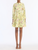*VIRTUAL TRUNK SHOW* Oscar de la Renta Long Sleeve Alpine Meadow Allover Cotton Day Dress
