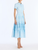 *VIRTUAL TRUNK SHOW* Oscar de la Renta Short Sleeve Abstract Houndstooth Cotton Day Dress