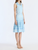 *VIRTUAL TRUNK SHOW* Oscar de la Renta Sleeveless Abstract Houndstooth Silk Twill Day Dress