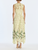 *VIRTUAL TRUNK SHOW* Oscar de la Renta Sleeveless Calla Lily Border Lace Day Dress