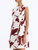 *VIRTUAL TRUNK SHOW* Oscar de la Renta Sleeveless Chine Calla Lillies Cloque Day Dress