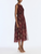 *VIRTUAL TRUNK SHOW* Oscar de la Renta Sleeveless Abstract Allover Silk Chiffon Day Dress