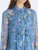 *VIRTUAL TRUNK SHOW* Oscar de la Renta Long Sleeve Alpine Meadow Allover Chiffon Blouse