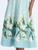*VIRTUAL TRUNK SHOW* Oscar de la Renta Calla Lily Cotton Poplin Circle Skirt