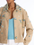 *VIRTUAL TRUNK SHOW* Oscar de la Renta Long Sleeve Suede Embroidered Jacket