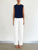 *VIRTUAL TRUNK SHOW* Oscar de la Renta Knit Tweed Pullover With Fringe Detail