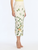 *VIRTUAL TRUNK SHOW* Oscar de la Renta Pears Floral Degrade Crushed Satin Skirt