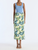 *VIRTUAL TRUNK SHOW* Oscar de la Renta Calla Lillies Crush Satin Pencil Skirt
