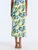 *VIRTUAL TRUNK SHOW* Oscar de la Renta Calla Lillies Crush Satin Pencil Skirt