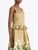 *VIRTUAL TRUNK SHOW* Oscar de la Renta Sleeveless Pleated Khaki Blouse