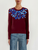 *VIRTUAL TRUNK SHOW* Oscar de la Renta Stained Glass Embroidered Pullover