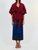 *VIRTUAL TRUNK SHOW* Oscar de la Renta Long Sleeve Drapey Viscose Blend Cropped Coat