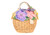 Judith Leiber Couture Dorothy Basket Flower Bouquet in Natural