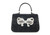 Judith Leiber Couture Crystal Bow Top Handle in Black