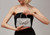 Judith Leiber Couture Crystal Bow Top Handle in Silver