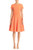 Carolina Herrera Pleated Short-Sleeve Dress, Size Medium