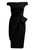 Chiara Boni La Petite Robe Rashmi Dress in Black, Size 36