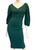 Chiara Boni La Petite Robe Widad Crepe Dress in Pine, Size 42