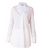 Chiara Boni La Petite Robe Atena Top in Flower Shadow White, Size 42