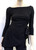 Chiara Boni La Petite Robe Shohren Top in Black, Size 42/44/46