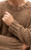 Iris Von Arnim Men's Handknit Barlow Sweater in Toffee, Size Large/X-Large Iris Von Arnim Men's Handknit Barlow Sweater in Toffee, Size Large/X-Large